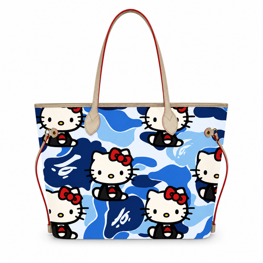 Blue Bape X HK Tote